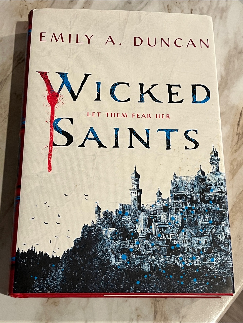 “Wicked Saints” Hardcover book- a dark fantasy novel by Emily A. Duncan